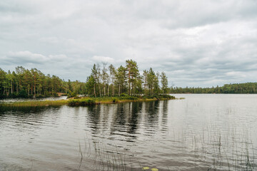 Calm Lake in Sweden