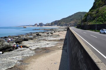 湯野浜海岸 山形県庄内