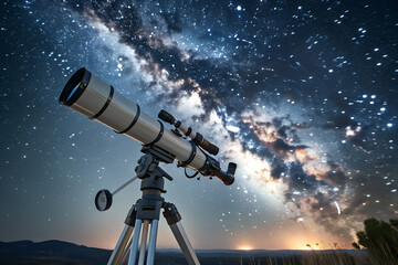 Astronomical telescope for observing celestial objects