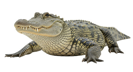 Isolated Alligator