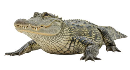 Isolated Alligator
