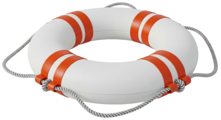 Isolated Life Buoy