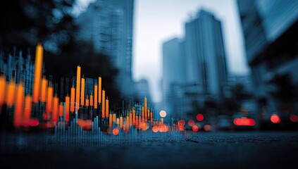 City Street Financial Data Overlay