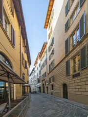 The Old Town of city of Florence, TItaly