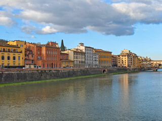 The Old Town of city of Florence, TItaly