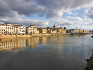 Obraz premium The Old Town of city of Florence, TItaly