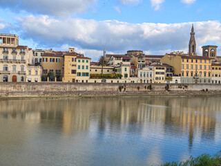 The Old Town of city of Florence, TItaly