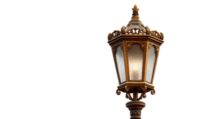 Ornate Street Lamp Post Lighting Fixture Outdoor