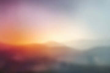 Abstract out-of-focus gradient background with gentle color transitions and centered empty space, ideal for text or graphics in web banners, product promotions, and minimalist advertising