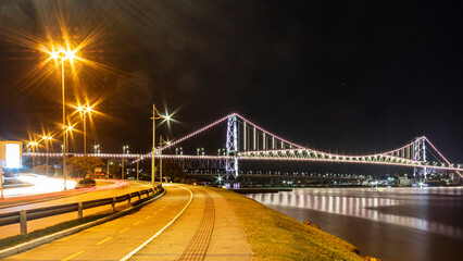 bridge at night Florianópolis Santa Catarina Brasil