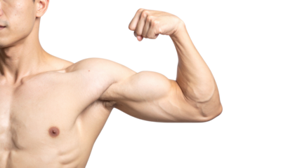 muscular male BODY PNG 