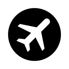 Travel Airplane Icon