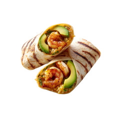Delicious Grilled Shrimp and Avocado Burritos
