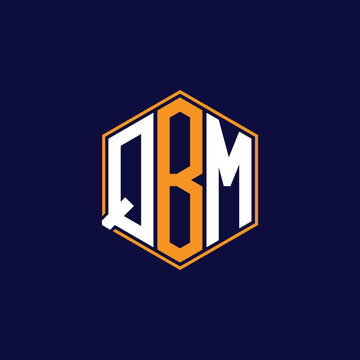 Modern Hexagon Monogram Logo Design &ndash; Geometric Lettermark Vector Template