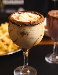 chocolate mousse dessert