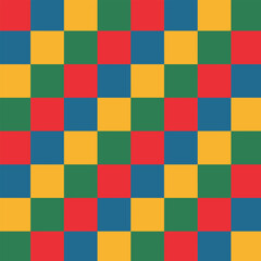 abstract background pattern repeating squares in 4 colors vector
Vector abstract color background pattern
