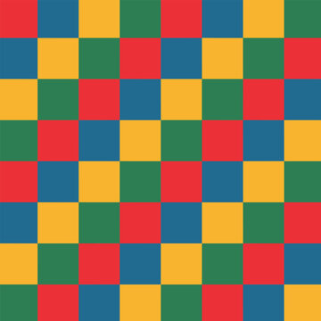 abstract background pattern repeating squares in 4 colors vector
Vector abstract color background pattern