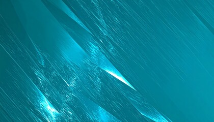 A striking teal abstract design with diagonal lines and light highlights showcases a dynamic and captivating visual.