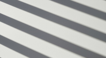 Obraz premium Abstract Light and Shadow on White Wall