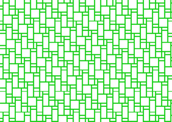 幾何学的なタイル模様 背景 2色