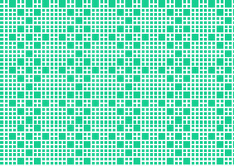 幾何学的なタイル模様 背景 2色