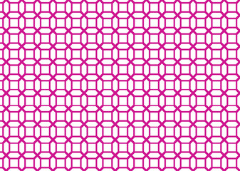 幾何学的なタイル模様 背景 2色