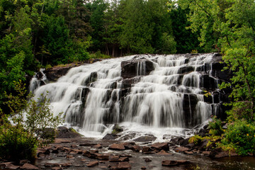 Fototapeta premium Bond Falls Scenic Site, Trout Creek, Michigan