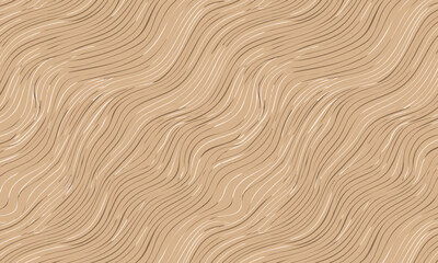 Luxury Flowing Wood Grain and Hair Seamless Pattern