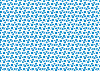 幾何学的なタイル模様 背景 2色