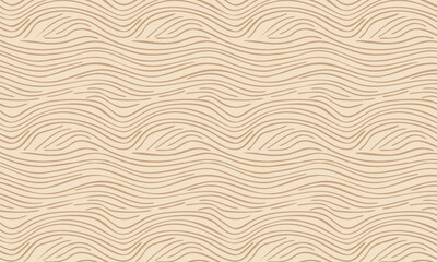	Abstract Horizontal Wavy Wood Grain Seamless Pattern