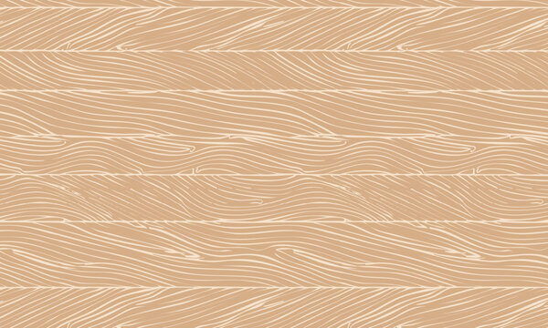 Realistic Wooden Planks Texture Seamless Pattern for Flooring