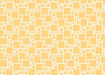 幾何学的なタイル模様 背景 2色