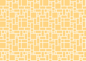 幾何学的なタイル模様 背景 2色