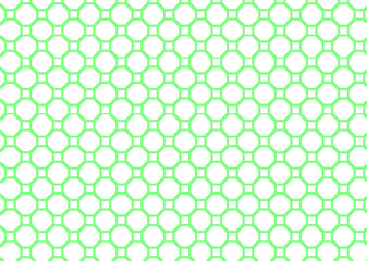 幾何学的なタイル模様 背景 2色