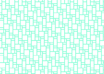 幾何学的なタイル模様 背景 2色