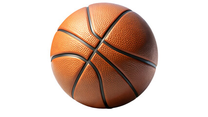 Fototapeta premium basketball isolated on white