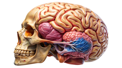 3d rendered illustration of a brain