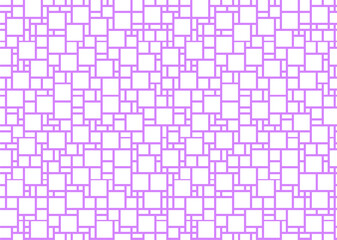 幾何学的なタイル模様 背景 2色