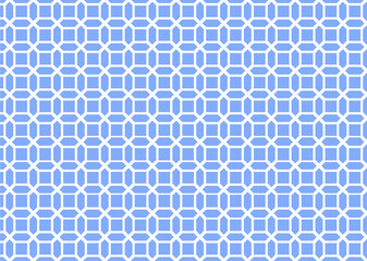 幾何学的なタイル模様 背景 2色