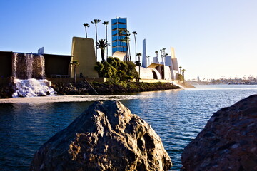Obraz premium Grissom island from long beach. 