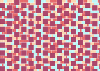 幾何学的なタイル模様 背景