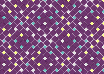 Fototapeta premium 幾何学的なタイル模様 背景