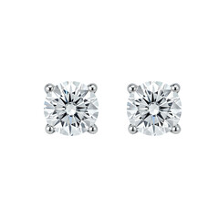 Brilliant Cut Diamond Stud Earrings: Luxury Jewelry for Women