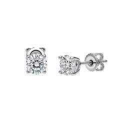 Stunning Diamond Stud Earrings: Elegant & Classic Design