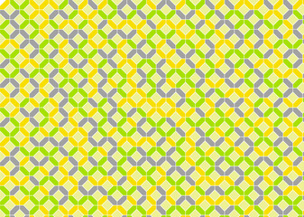 幾何学的なタイル模様 背景