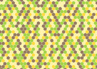 幾何学的なタイル模様 背景