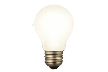 Glowing light bulb casting radiant illumination, symbolizing innovative thinking and breakthrough ideas