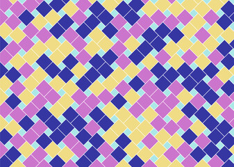 幾何学的なタイル模様 背景