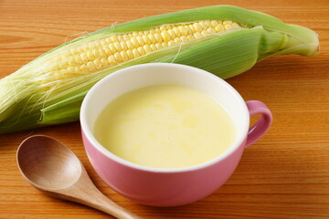 コーンスープ
