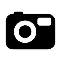 Camera icon isolated